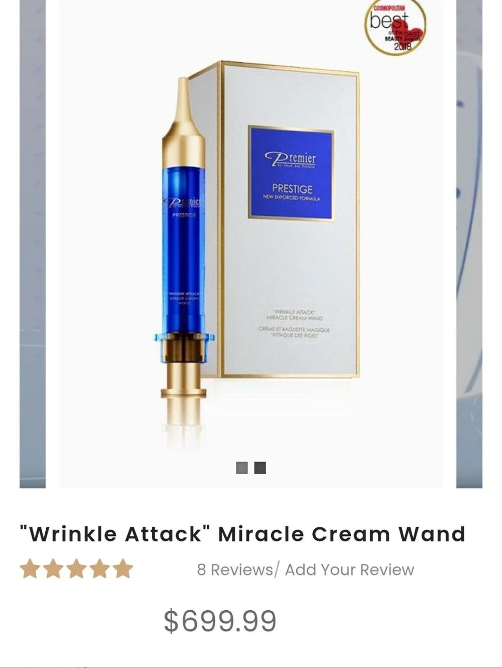 Premier Prestige Miracle Cream Wand — *BRAND NEW* RETAILS FOR $700*